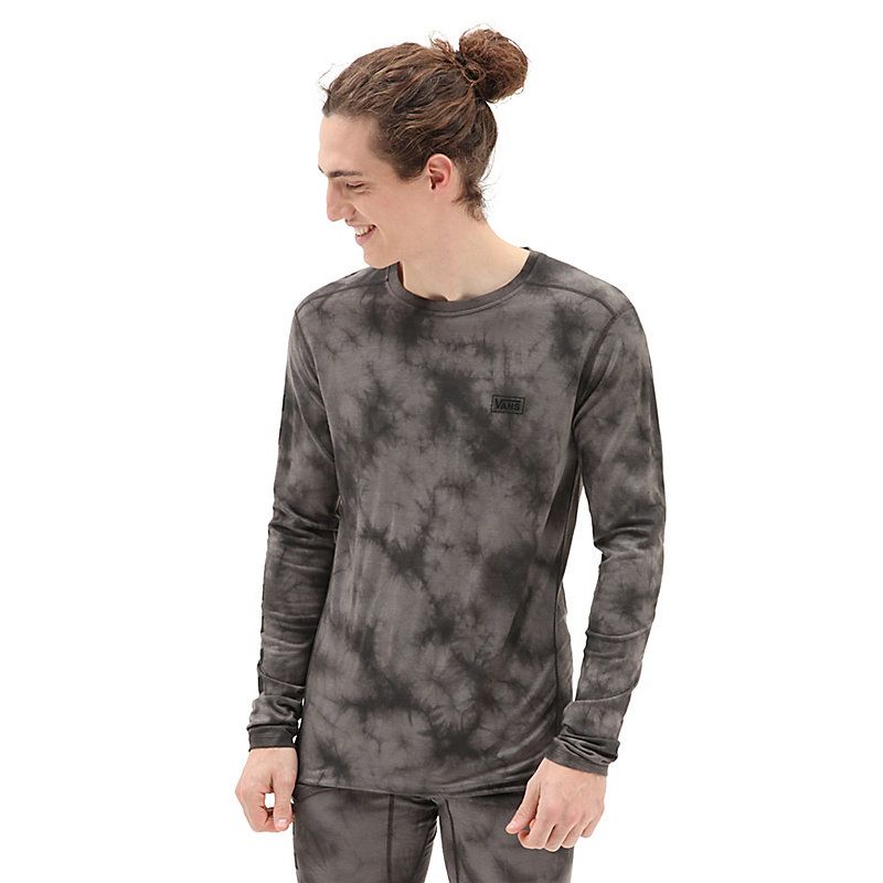 Teknisk top Vans Classic Merino Base Layer Ls Crew (Black) mand