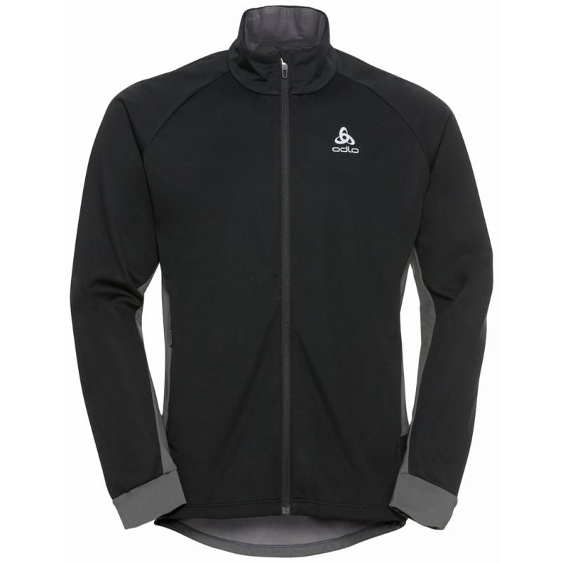 Giacca Odlo Brensholmen (Nero - New Odlo Graphite Grey) Uomo