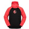 Sweat à capuche VOLCOM Hybrid Riding (orange shock) homme