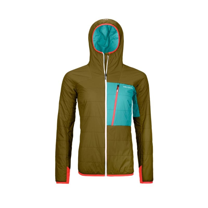 Doudoune ORTOVOX Swisswool Piz Duan Jacket (Green Moss) Femme