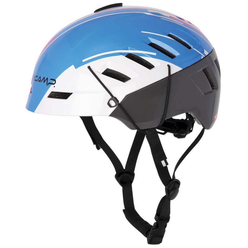 Casco Camp VOYAGER (bianco / azzurro)