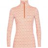 Baslager ICEBREAKER W 250 Vertex Ls Half Zip Alpine Geo (Snö/blixt/j) Kvinna