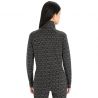 Couche de base ICEBREAKER W 250 Vertex Ls Half Zip Alpine Geo (Black/flash/j) Femme