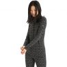 Base Layer ICEBREAKER W 250 Vertex Ls Half Zip Alpine Geo (Black/flash/j) Donna