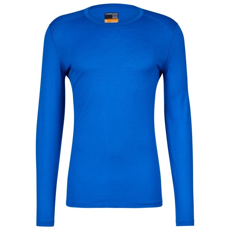 Sous vêtement Icebreaker Merino 200 Oasis Ls Crewe (Lazurite) homme