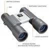 Jumelle Bushnell Powerview 2 16x32 Prisme En Toit Bushnell