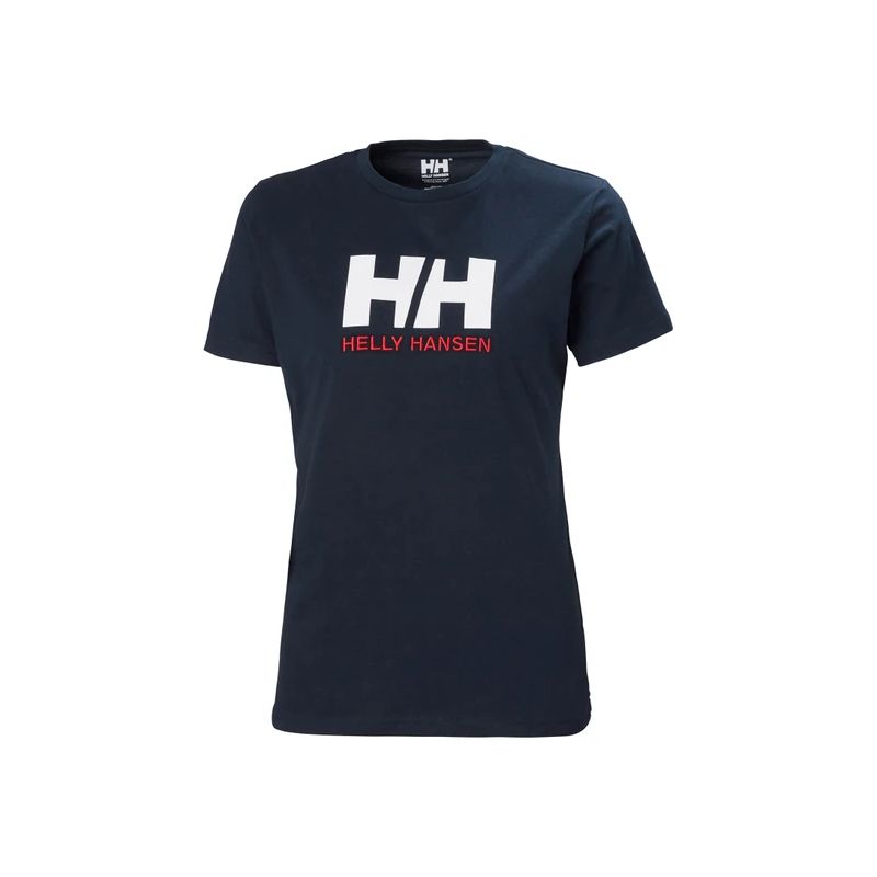 T-paita Helly Hansen Logo T-paita (Navy) Naisten T-paita (Navy) naisten
