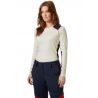 Helly Hansen W Lifa Merino Midweight Crew Offwhite