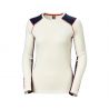 Helly Hansen W Lifa Merino Midweight Crew Offwhite