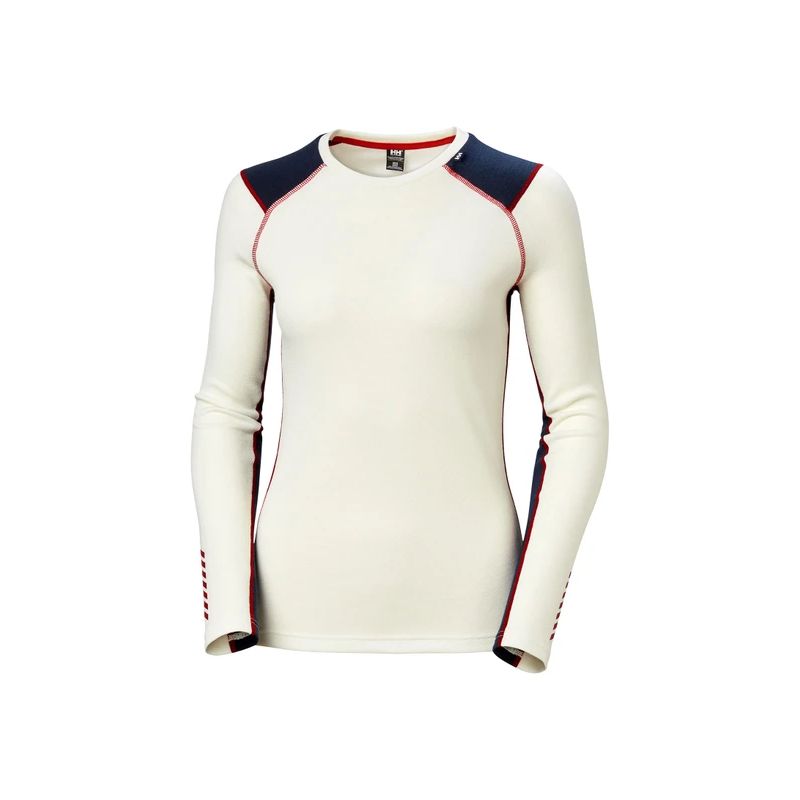 T-shirt Helly Hansen Lifa Merino Midweight Crew (Offwhite) Women