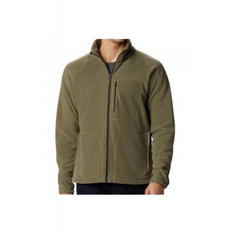 Men's zipped fleece Columbia Fast Trek II (Stone Green)