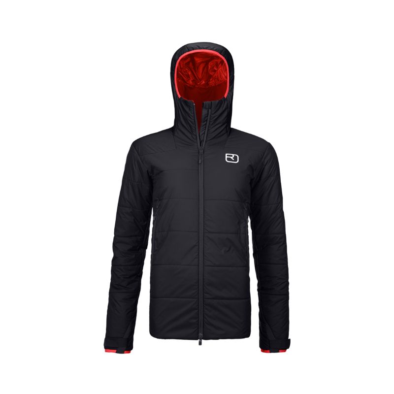 Jacka Ortovox Swisswool Zinal Jacket W (Black Raven) Dam