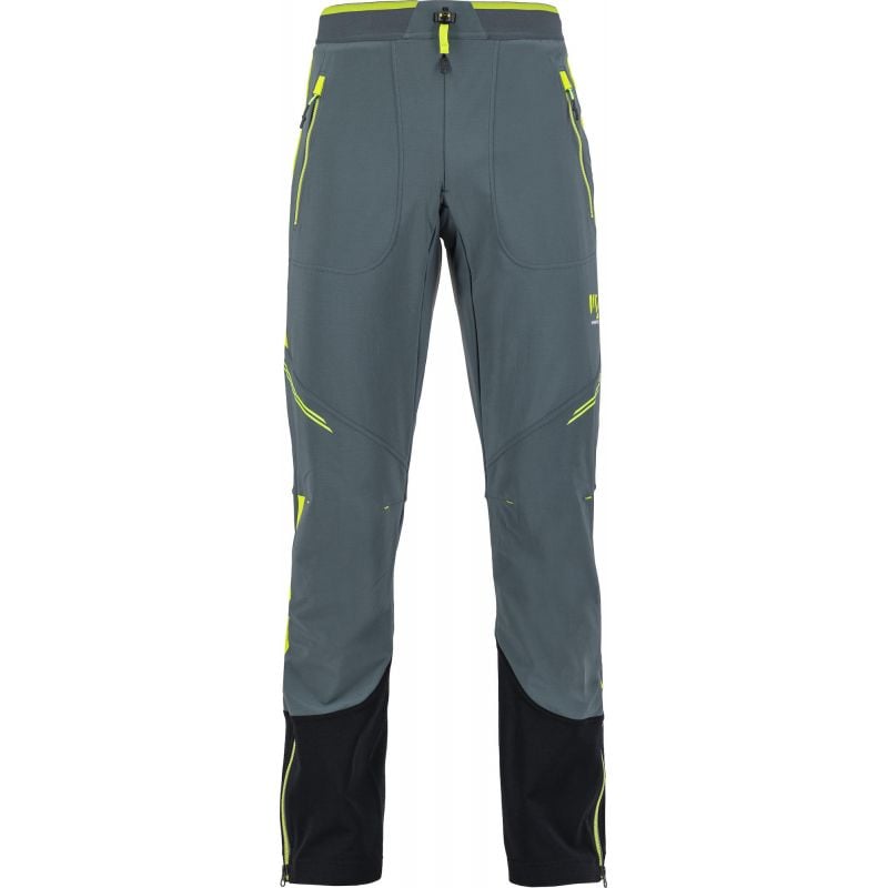 Miesten Alagna Plus Evo lasketteluhousut Karpos (DARK SLATE/LIME GREEN)