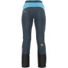 Pantalon softshell KARPOS Alagna Plus Evo (DARK SLATE/BLUE ATOLL) Femme