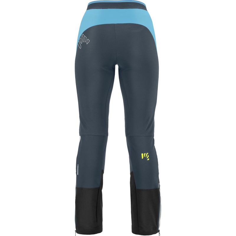 Pantaloni softshell da donna Karpos Alagna Plus Evo (DARK SLATE/BLUE ATOLL)