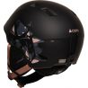 Casques De Ski Cairn Meteor - Black Powder Pink Leaf