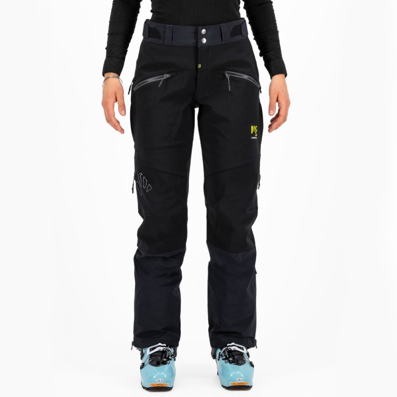 Pantaloni da sci alpinismo da donna Karpos Marmolada Pant (nero/grigio scuro)