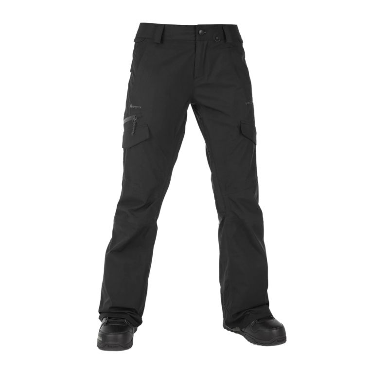 Lumihousut Volcom aston gore-tex (MUSTA) Naisten