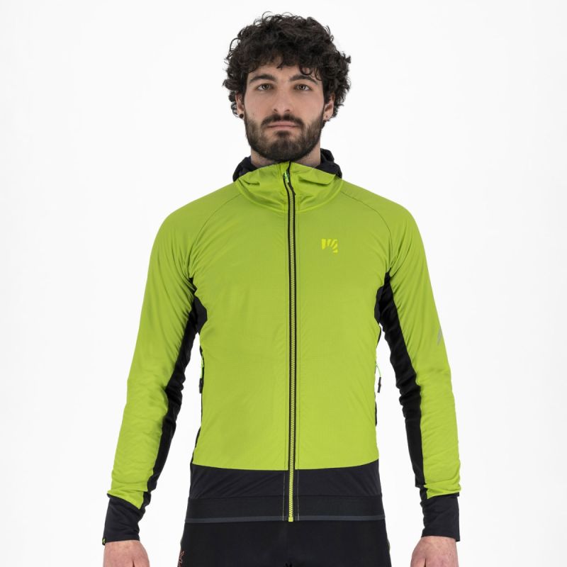 Men's Karpos Lavaredo Winter (LIME GREEN/BLACK) fleece jacket
