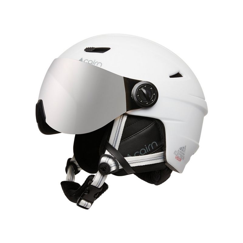 Junior visor helmet Cairn Electron Visor (Mat White)