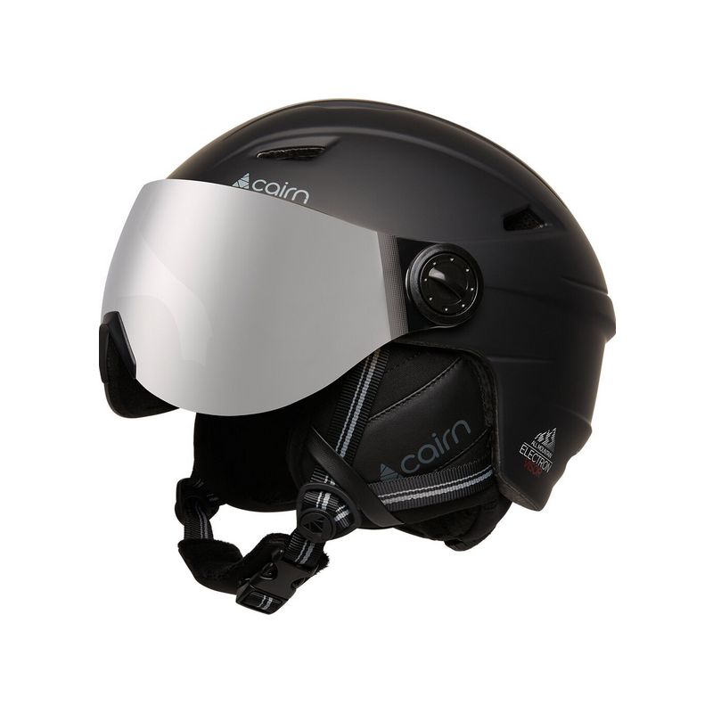 Casco con visera Junior Cairn Electron Visor (Mat Black)