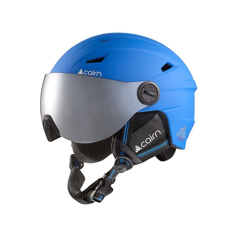 Casque visière Cairn Electron Visor (Mat King Blue) junior