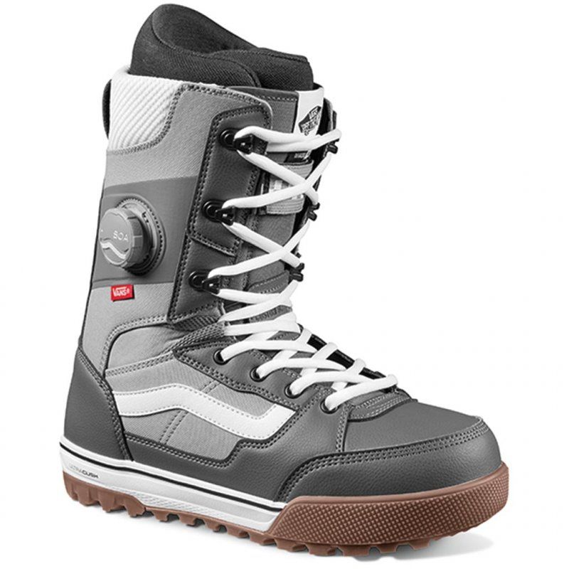 Boots snowboard Vans Invado Pro (Gray/white) homme