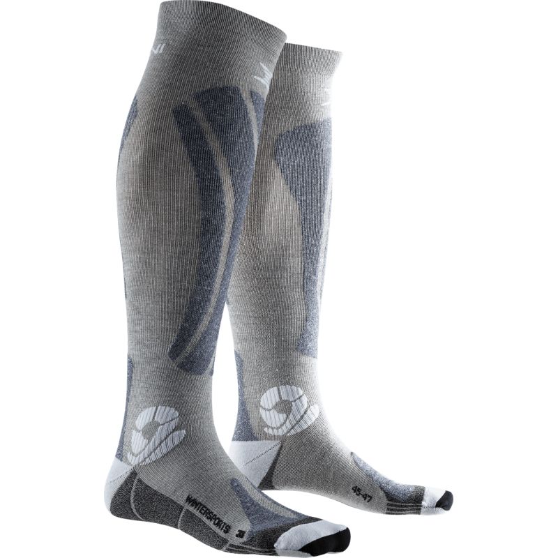 X-Socks Apani (svart/grå/hvit) skisokker for menn