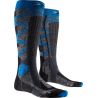 X-socks® Ski Rider Silver 4.0 Xsocks G239 STONE GREY MELANGE/TURQUOISE