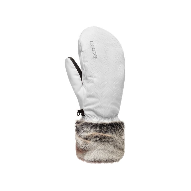 Ski Gloves Cairn Mont Blanc In C-tex (White) Women