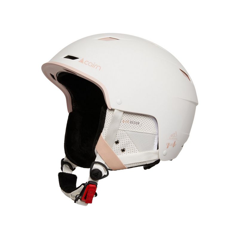 Hiihtokypärä Cairn Equalizer (White Powder Pink)