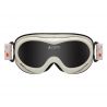 Maschera da sci Cairn Bug (bianco lucido) bambini