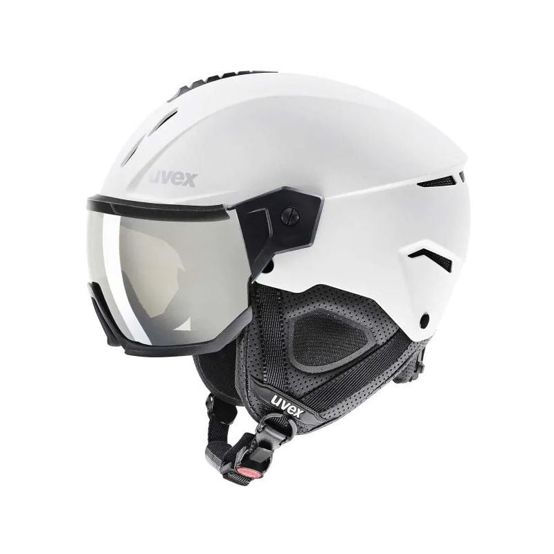 Casco con visera Uvex Instinct Visor (blanco negro mate)