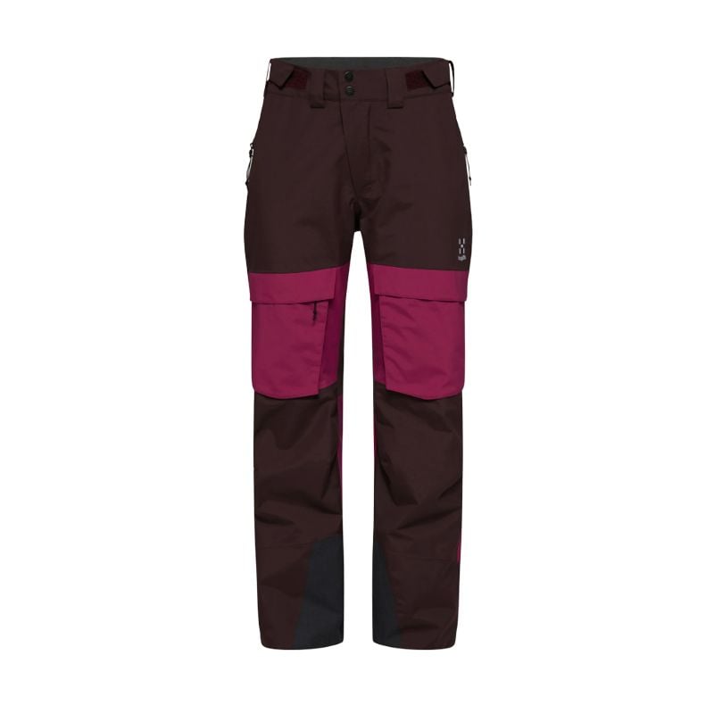 HAGLÖFS Elation Gtx Hiihtohousut (Burgundy Brown/Deep Pink) Naiset