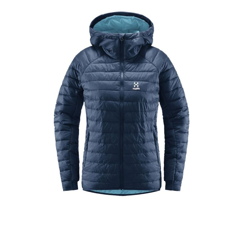 HAGLÖFS Spire Mimic Hooded Jacket (Tarn Blue) Dames