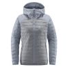 HAGLÖFS Spire Mimic Hood (Concrete) Daunenjacke Women