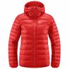 Doudoune à capuche HAGLÖFS Roc Down Hood (Zenith Red) homme