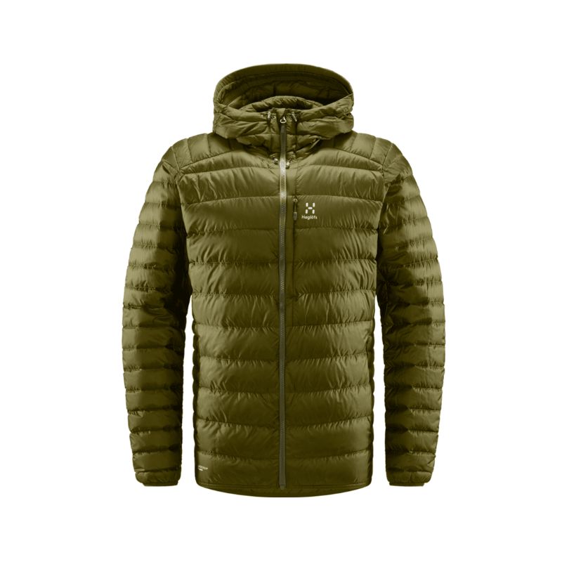HAGLÖFS Roc Down Hood Kapuzenjacke (Olive Green) Mann