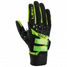 Guanti da sci di fondo Leki HRC Race Shark (Nero/Giallo)
