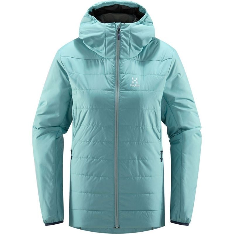 HAGLÖFS Mimic Silver Hood (frost Blue) naisten vaellus vuorikiipeilytakki