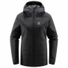 Veste d'alpinisme randonnée HAGLÖFS Mimic Silver Hood (frost Blue) femme