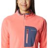 W Outdoor Tracks Full Zi-blush Pink, Pea Columbia