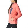 W Outdoor Tracks Full Zi-blush Pink, Pea Columbia