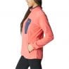 W Outdoor Tracks Full Zi-blush Pink, Pea Columbia