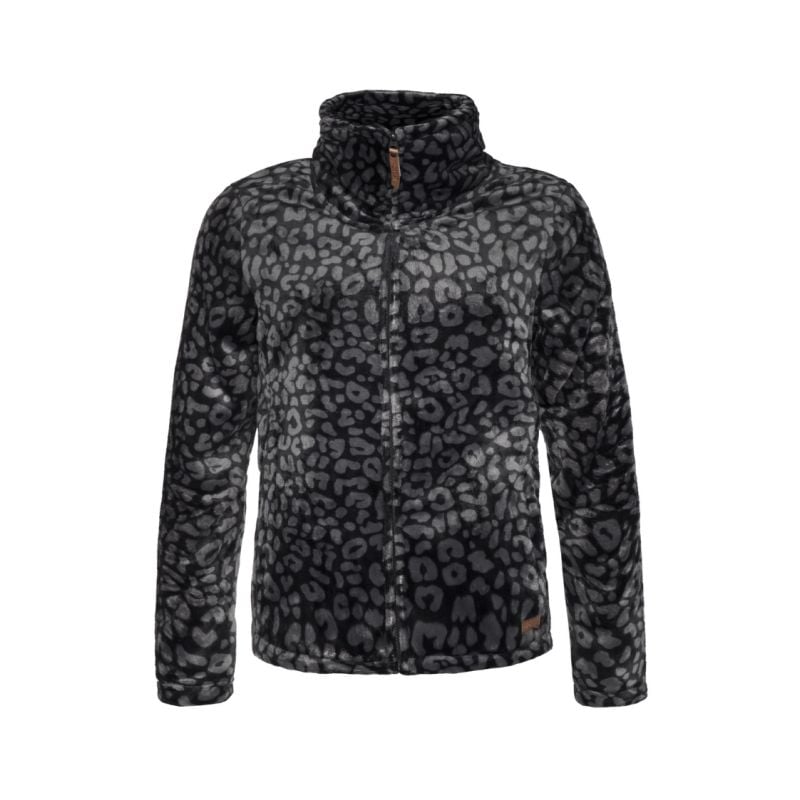 Fleece Protest Prtpaco Full Zip (True Black) Dames