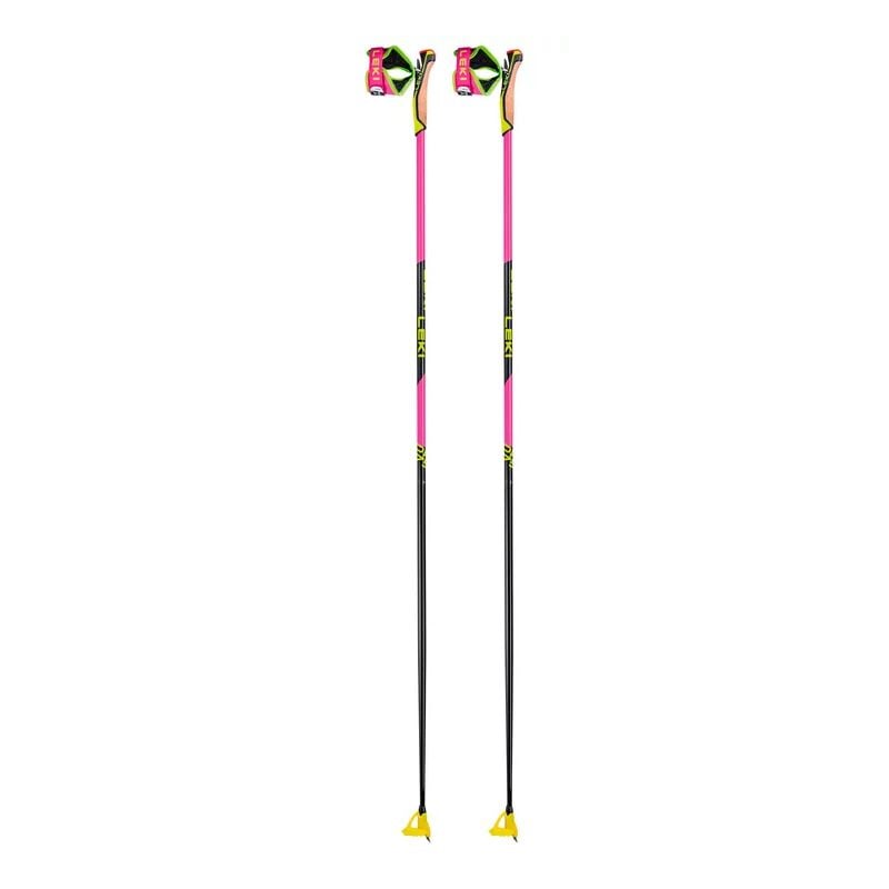Bastoni da sci di fondo Leki PRC 750 (Neon Pink/Neon Yellow/Black) Donna