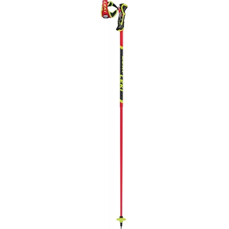 Bâtons ski alpin Leki Venom SL 3D (Bright red/Black/Neonyellow)