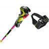 Bâtons Leki WCR Lite SL 3D (Bright red/Black/Neonyellow)