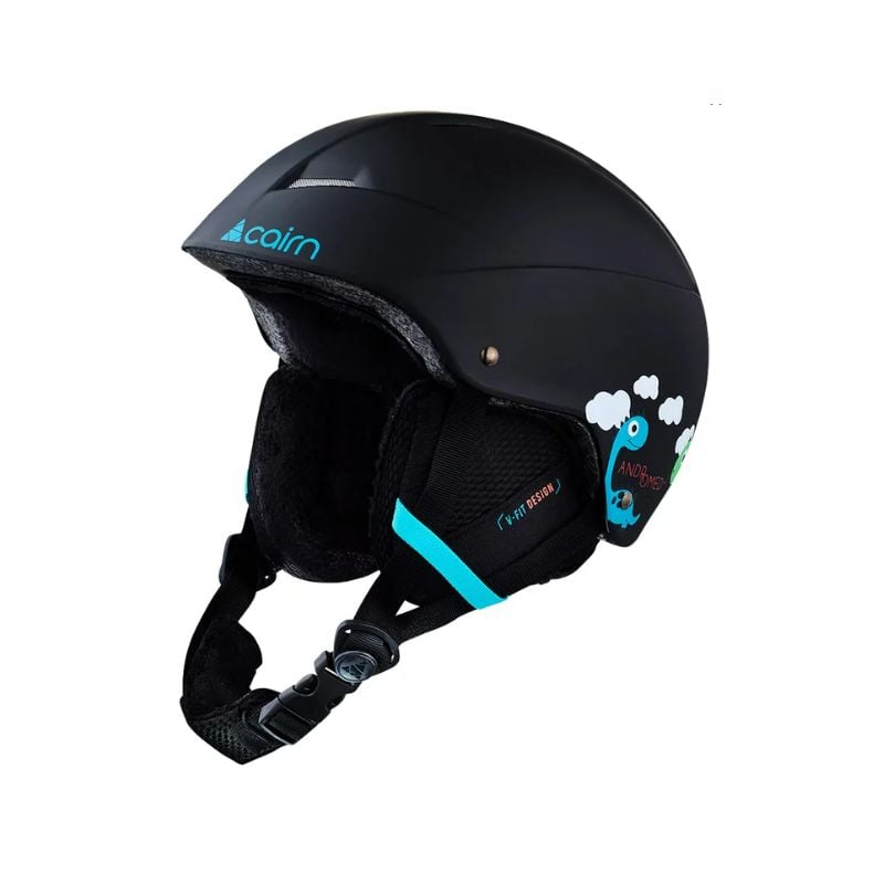 Casque ski Cairn Andromed J (black dinosaur) junior