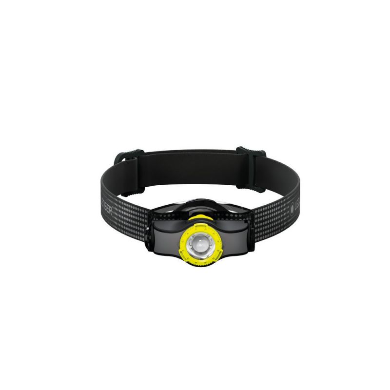 Strålkastare Ledlenser MH3 (svart och gul)